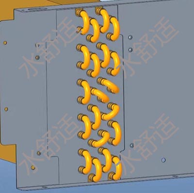 卧式暗装风机盘管的2排管,3排管,4排管和3+1排各是什么意思？